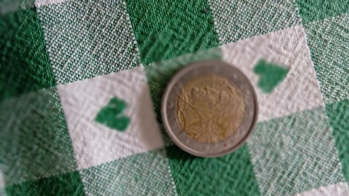 Moneta euro rara con errore - 2,