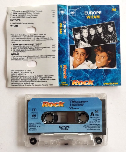 Europe wham musicassetta - europe,