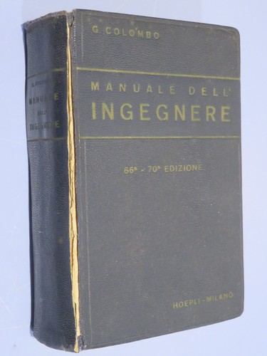 Manuale dell ingegnere - manuale, dell'ingegnere