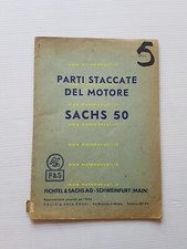 Sachs Motore 50 anni 50 catalogo ricambi originale Spare Parts catalogue