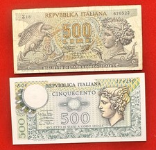 Numismatica 2 Banconote da 500