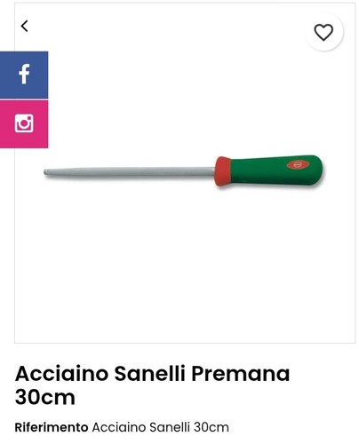 Sanelli premana acciaino tondo - premana,