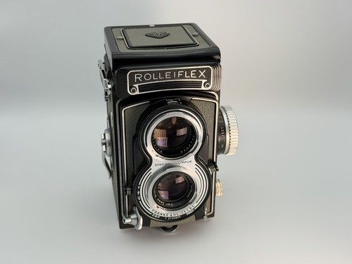 Rolleiflex grigio con - rolleiflex, 3,5t