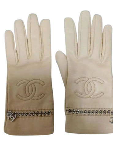 Guanti pelle chanel coco - chanel,