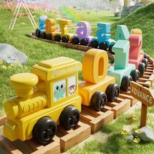 Set Treno Numero Magnetico per Bambini 1-6 Anni - Giocattolo Conteggio, Giocattolo Educativo