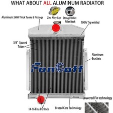3-Row Aluminum Radiator For