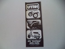 advertising Pubblicità 1984 UTAH e VESPA PX 125 E