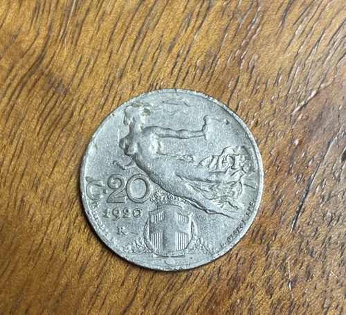 Moneta centesimi lire - 20,