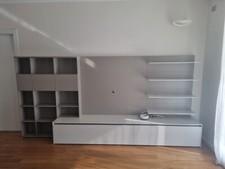 Mobile per soggiorno porta tv e libreria moderno ed elegante NOVAMOBILI 