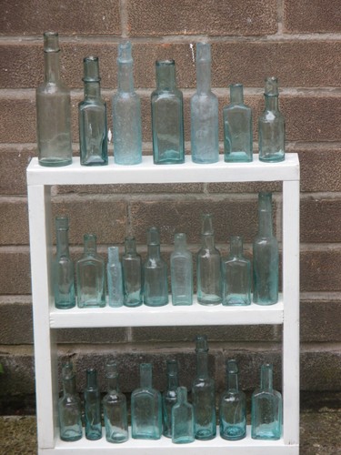 25x bottiglie vetro - bottiglie, casa