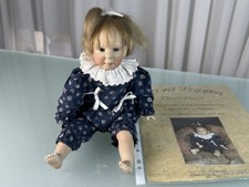 Bambola artistica bambola di porcellana pezzo unico 30 cm. Condizione vedi foto