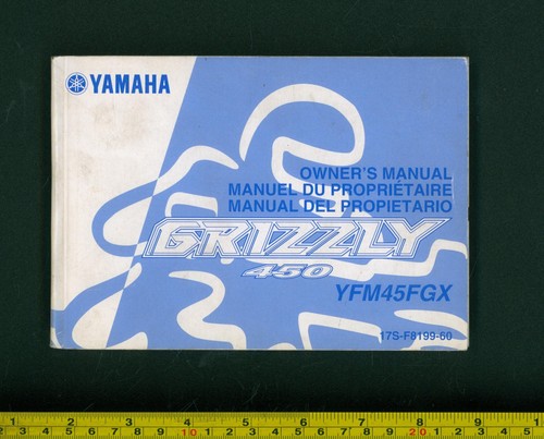 Yamaha 450 grizzly manuale - 450,