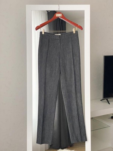 Pantalone donna agnona grigio - agnona,