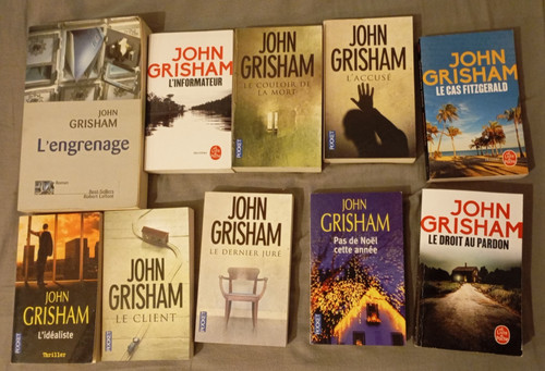 Lot thrillers john grisham - john,