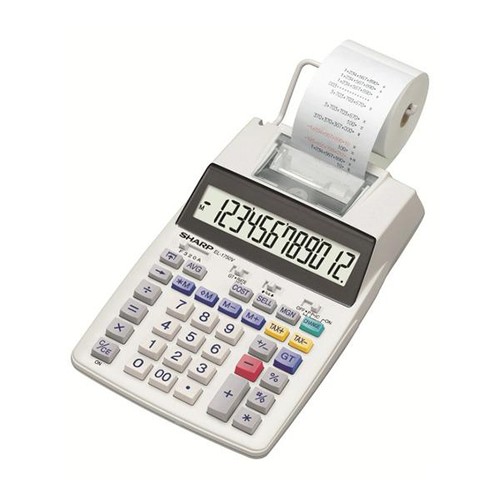Sharp calcolatrice 1750v - calcolatrice, el-1750v