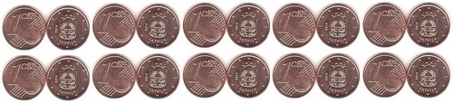 Latvia pcs 1 cent 2014 - latvia,