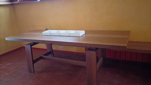 Tavolo noce massello 220cm - noce,