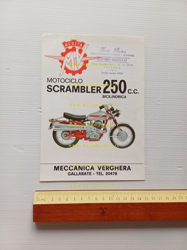 Agusta 250 scrambler 1970 - 250, b