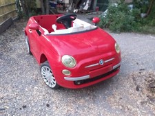 Automobile Elettrica Per Bambini Fiat 500 Per Ricambi