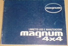 RAYTON FISSORE MAGNUM 4 X 4  USO E MANUTENZIONE Magnum VM iniezione