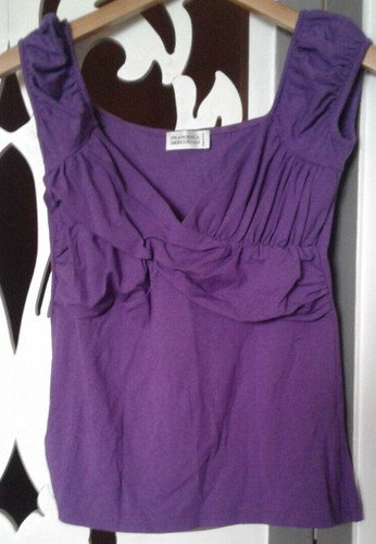 Maglia smanicata viola - , 42