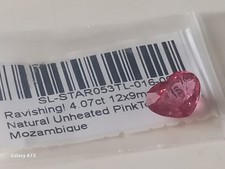 Tormalina Rosa Naturale Taglio