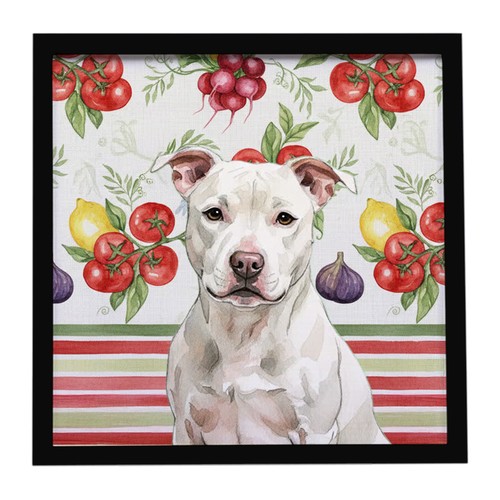 White staffordshire bull - staffordshire,