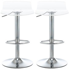 HOMCOM Set 2 Sgabelli Alti