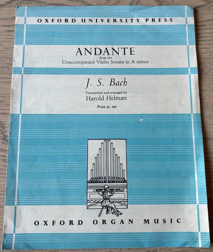Bach andante sonata per - da,