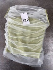 Maglia Zara maglia tulle verde