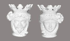 Vaso Decorativo Testa di Moro