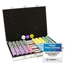 Valigetta da poker Deluxe con