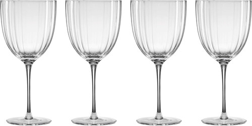 Bicchieri curva set - set, vino