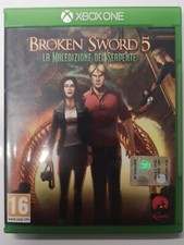 BROKEN SWORD 5 LA MALEDIZIONE DEL SERPENTE XBOX ONE PAL ITA USATO
