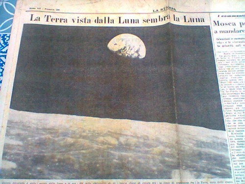 Prima foto luna stampa - foto,