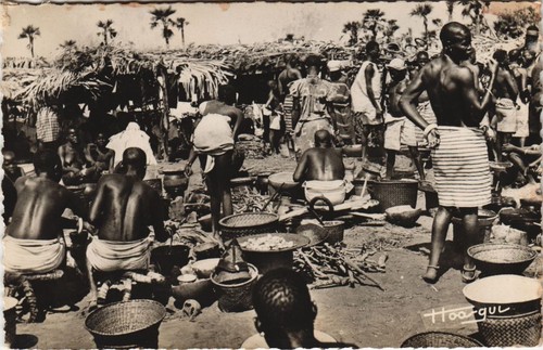Marche village chad - de,