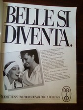 advertising Pubblicità anno 1985 Crema viso dibi 3Ox23 cm (id sga)