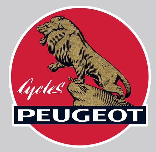 Sticker logo cycle peugeot - logo,