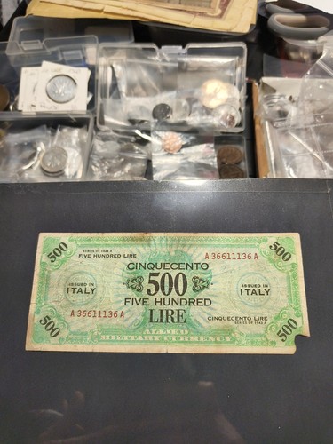 Rara 500 lire - rr, am