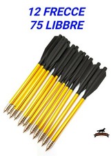 Freccia frecce per pistola balestra in alluminio 75 libbre punta intercambiabile