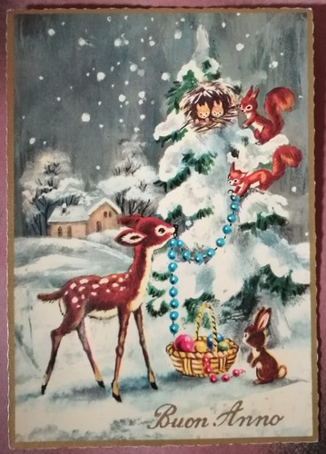Buon anno cartolina augurale - anno,