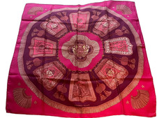 HERMES  Carre 90 Foulard soie