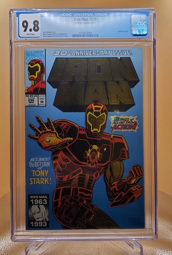 Iron man 290 cgc marvel - iron,