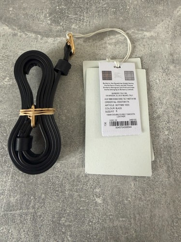 Cintura donna burberry nera - cintura,