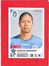 CALCIATORI Panini 2011-2012 Figurina-Sticker n. 358 NOVARA TAKAYUKI MORIMOTO