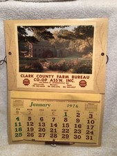 Calendario 1976 Clark County