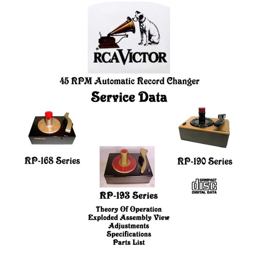 Rca 45rpm servizio - servizio, riparazione