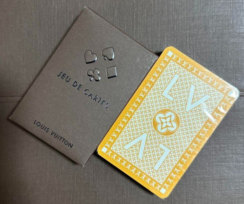 Carte gioco louis - carte, vuitton