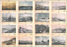 Riproduzioni Litografie Prov Genova-Reproduction Lithograph Lithographie Genua