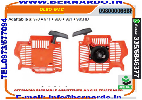 Avviamento completo motosega - avviamento,